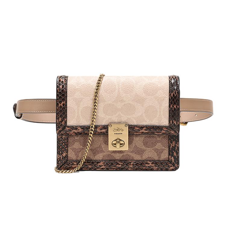 

Новые поясные сумки COACH Hutton 89237-B4PVR 16.0*3.0*11.9CM