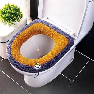 2026 Thick Plush Toilet Seat Cover, Washable Toilet Seat Cushion with Handle, Reusable Household Toilet Ring Pad