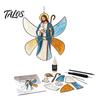 Relaxing Handcraft Gifts Christian Suncatcher DIY Kit, Stained Glass Style Religious Sun Catcher, Gift for Baptism Iridescent Hanging Ornament Window