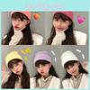 Rabbit Hair Soft Blend Knit Hat For Women Sweet And Versatile For Seasons All