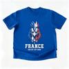 France Rooster Shirt France Soccer Tee French Football Fan Shirt 2026 Summer Unisexs Unisexs Fashion Oversized Cotton Tshirt Y2k