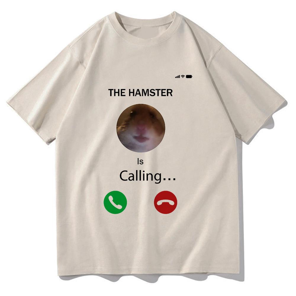 Wanted Have You Seen This Man T Shirt Hamster Meme Funny Men/women Clothing Harajuku Clothes Summer Cotton Graphic T Shirts Tops