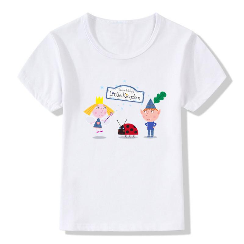 Summer Kids T Shirt Cartoon Print Funny Unisex T-shirts Cute Baby Girls Boys Clothes Children Tops