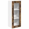 Hanging Cabinet Smoked Oak 40 X 31 X 100 Cm Wood Based Panel