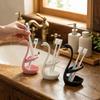 Plastic Swan Toothbrush Holder 3D Printing Toothpaste Stand Base Makeup Brush Shelf  Home Use