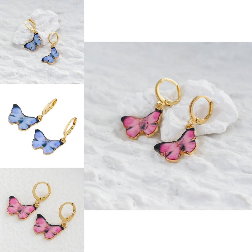 Trendy Geometric Alloy Earrings For Women European American Style 2022 Summer