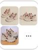 Spring and summer girls' double mesh thick soled dad shoes