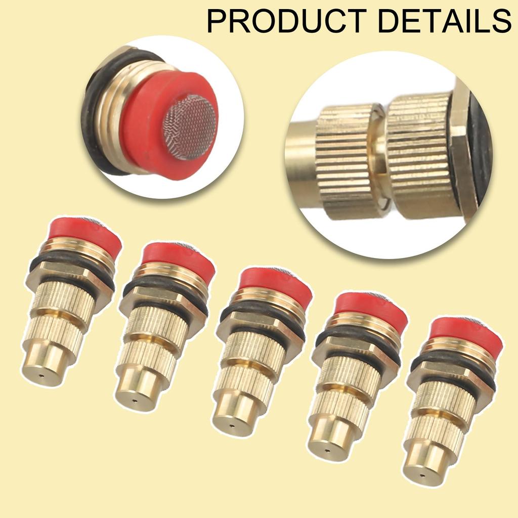 Ayarlanabilir Sprey Nozulu Atomize Sisleme Yağmurlama Bahçe Sulama