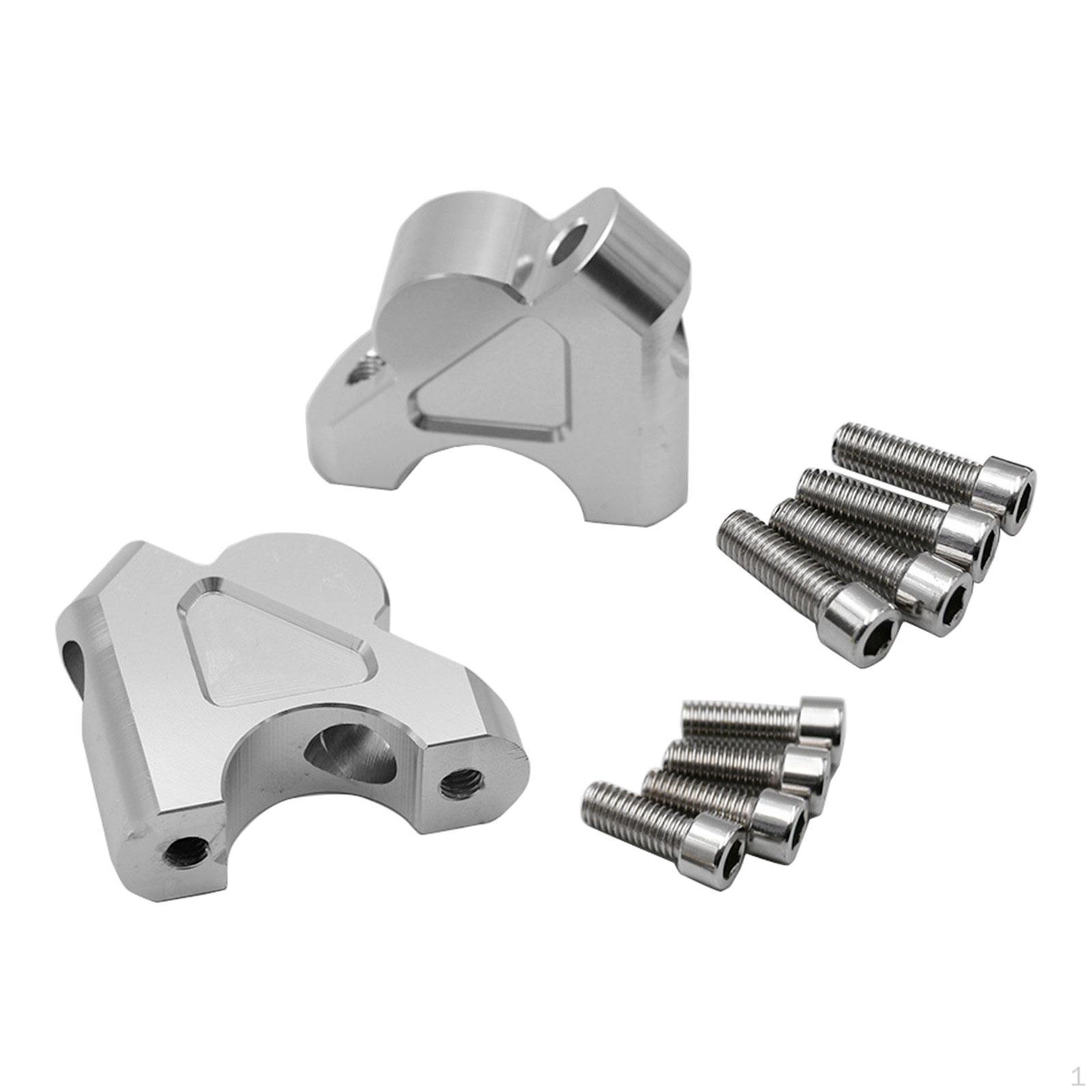 

Motorcycle Handlebar Riser Kit Accessories Aluminum with Screws for R1200GS Adv LC Easily Install