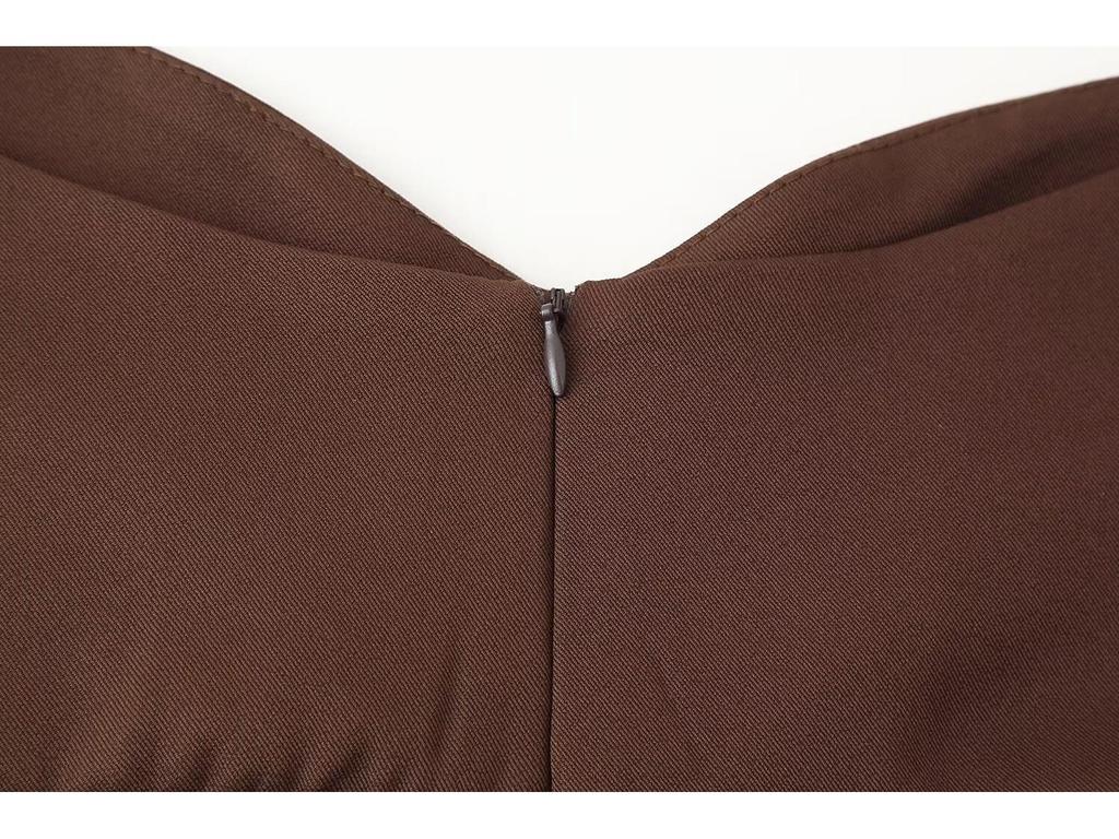 2025 Spring Women's European & American V-Neck Off-Shoulder Top with Long Pants