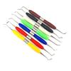 7PCS/set Dental Aesthetic Restoration Kit  Resin Filler Set Plastic Dresser Silicone Handle