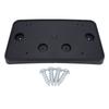 Front License Plate Bracket 84428905 Curved Design Plastic Replacement for Silverado 1500 2019 2022 US Version