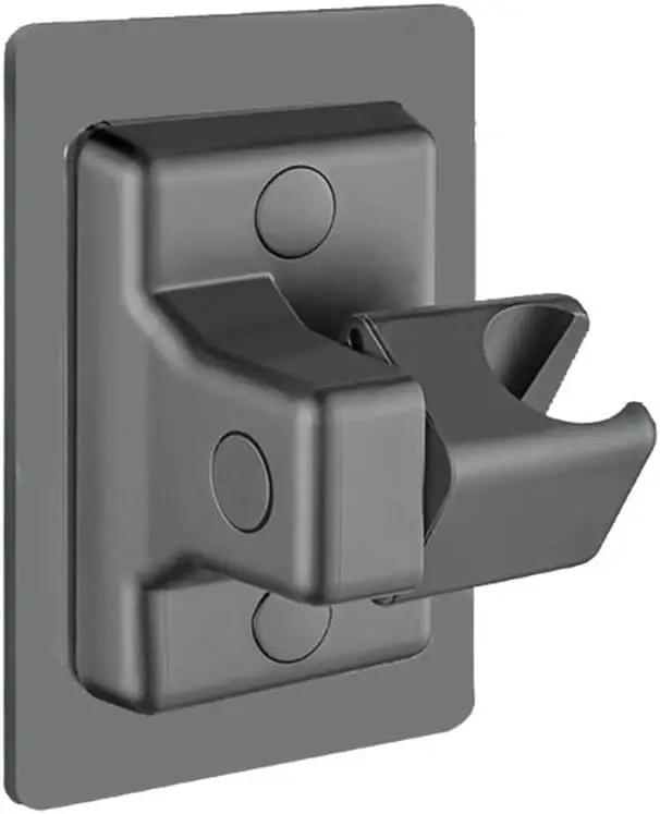 

Quality Shower Head Holder Wall Mounted Shower Rack Strong Adhesive Adjustable Rotatable Handheld Bracket Bathroom Accessories серый