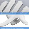 5Pairs (10Pcs) Moisturizing Gloves Overnight for Men and Women, Washable SPA White Cotton Gloves for Dry Hands Eczema Work Inspection Service