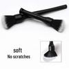 Super Soft Black Interior Car Detailing Crevice Brush - Air Conditioner Cleaning Tool