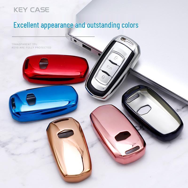 Geely Car Key Case for Emgrand GS, S1, Boyue, X3, Vision X6, King Kong X1, Borui - Half-Pack Shell
