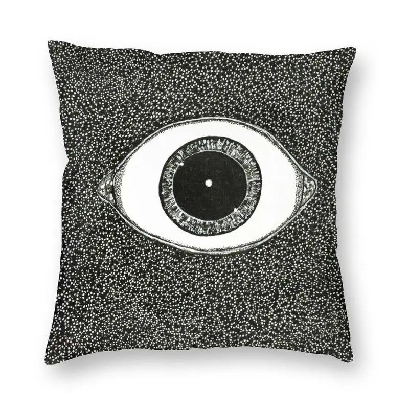 Turkish Evil Eye Cushion CoverPrint Mediterranean Amulet Throw Pillow for Sofa  Case Home Decor Decorative