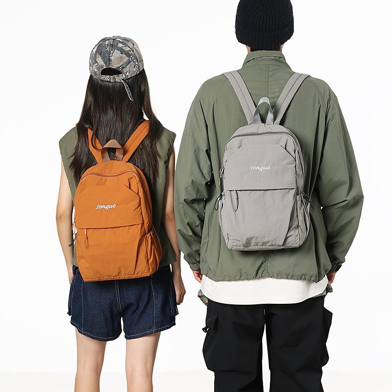 Schoolbag Multifunctional New Large Shoulder Men's and Women's Casual Backpack Outdoor Mountaineering Small Backpack Lightweight Waterproof Travel