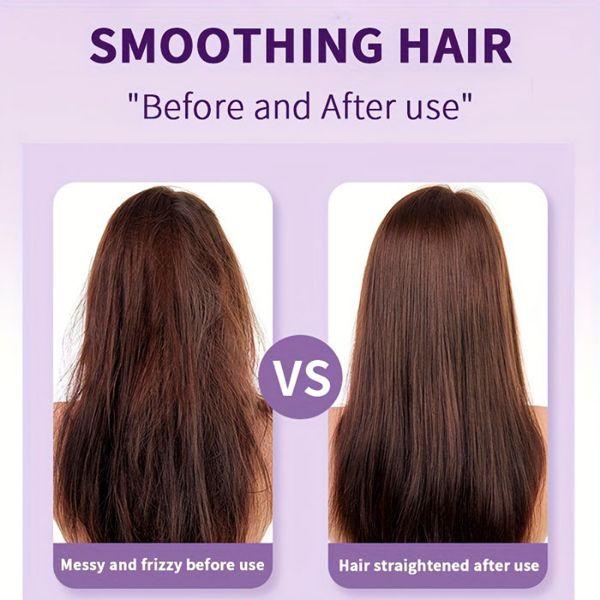 Portable Hair Straightener Hair Comb Curler Cordless