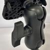 Fish Finder Mount Plate Rotating Fish Finder Supporter 360 Degree Swivels Base Mount Marine Kayak Fish Finder Mount Base