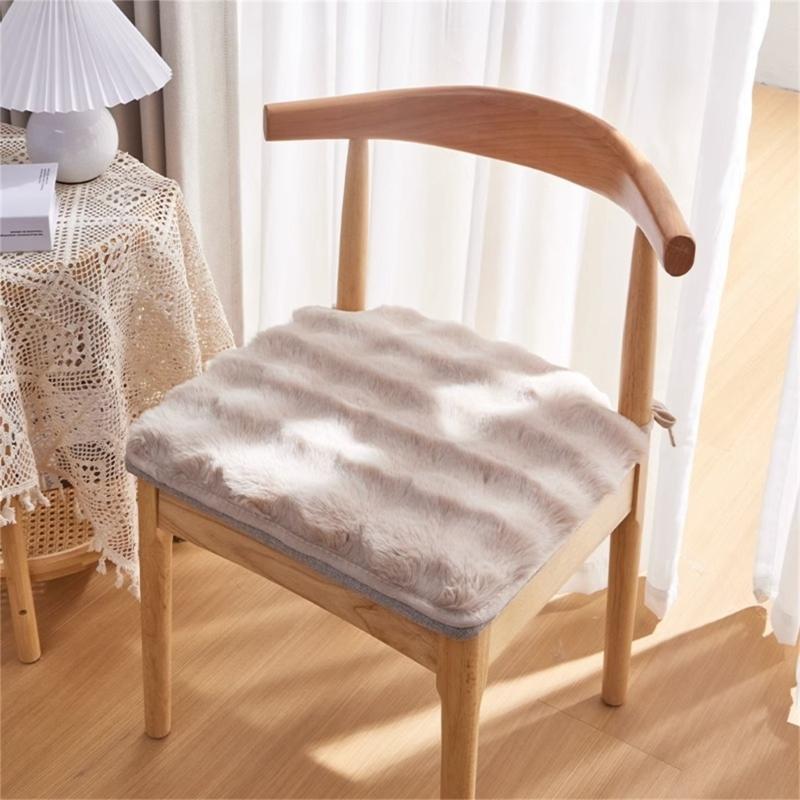 Plush Seat Cushion Square Chair Pads Home Bedroom Area Rugs Carpet Floor Pillow
