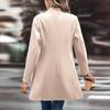 Womens  Jackets Buttons Fall Casual Windbreaker Coats Jacket Outerwear With Pockets