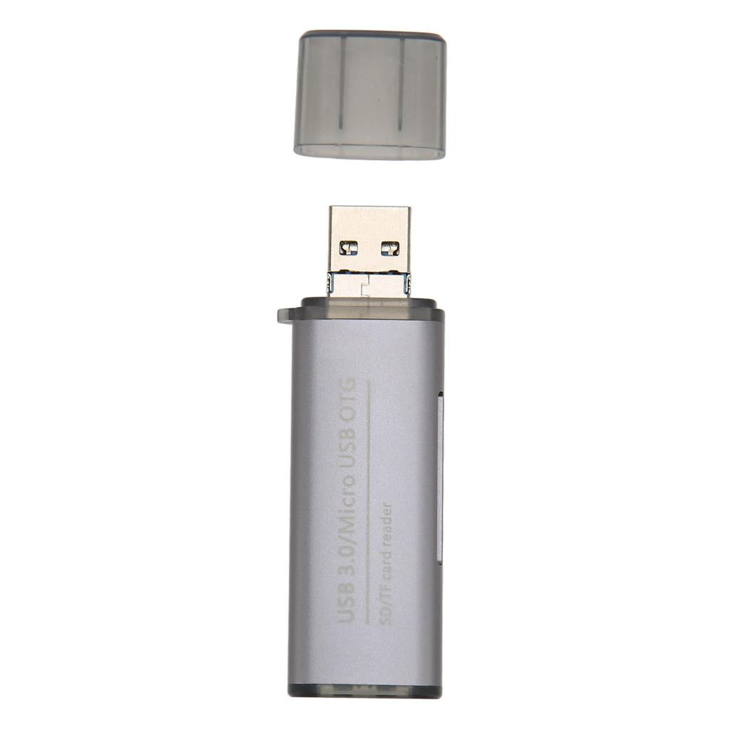 Memory Card Reader 5Gbps Transfer Rate 3 in 1 USB Type A 3.0 Male Female Micro USB Storage Card Reader
