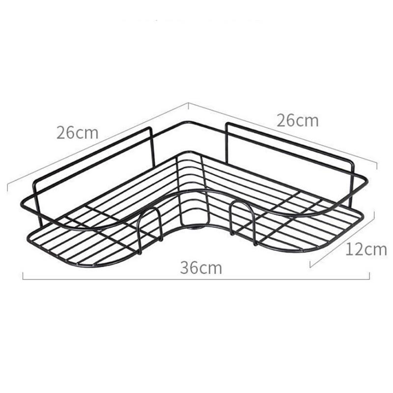 Baderom Hylle Dusj Organizer Trekant Kosmetisk Oppbevaringsstativ Kjøkken Toalett