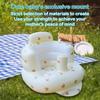 Baby Aufblasbares Sofa Tragbar Faltbar Baby Sofa Pvc Multifunktionaler Sitz Sitzübung Badhocker Kinder Badestühle