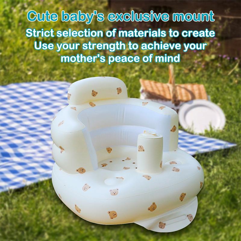 Baby Aufblasbares Sofa Tragbar Faltbar Baby Sofa Pvc Multifunktionaler Sitz Sitzübung Badhocker Kinder Badestühle