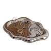 Simple Jewelry Storage Tray Creative Cloud Shapes Electroplated Jewelry Earrings Ring Display Desktop Dish For Women"