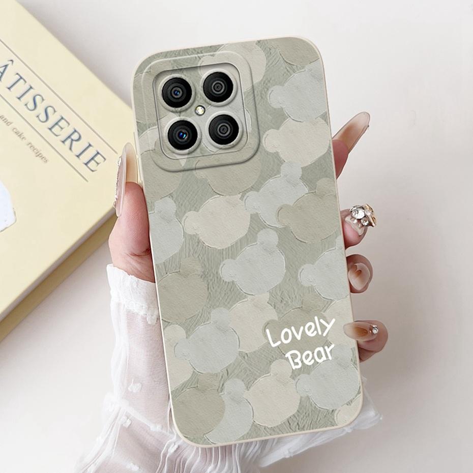 Lens Protective Case For Honor X8 TFY-LX1 TFY-LX2 TFY-LX3 Fashion Painted Soft Silicone Cover For HonorX8 X 8 4G Phone Cases