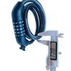 Lock Mountain Bike Five Digit Password Lock Bicycle Password Lock Steel Wire Chain Lock Riding Accessories