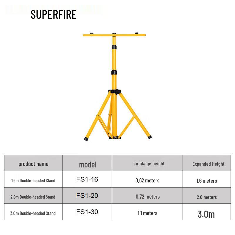 Shenhuo LED Work Light Tripod Stand