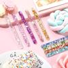 20Pcs DIY Crafts Reusable Ice Cream Sticks Summer Ice Cream Bars Rose Gold Acrylic Popsicle Sticks