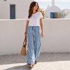 Women's Casual Straight Leg Jogger Pants Loose Fit with Elastic Cuffs for Summer