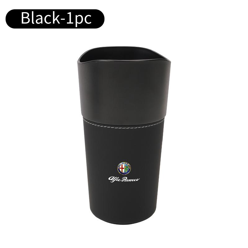 Car Garbage Storage Box Umbrella Organizer Bucket Cup Holder For Alfa Romeo 159 Giulietta 156 147 Giulia Mito GT Stelvio Spider