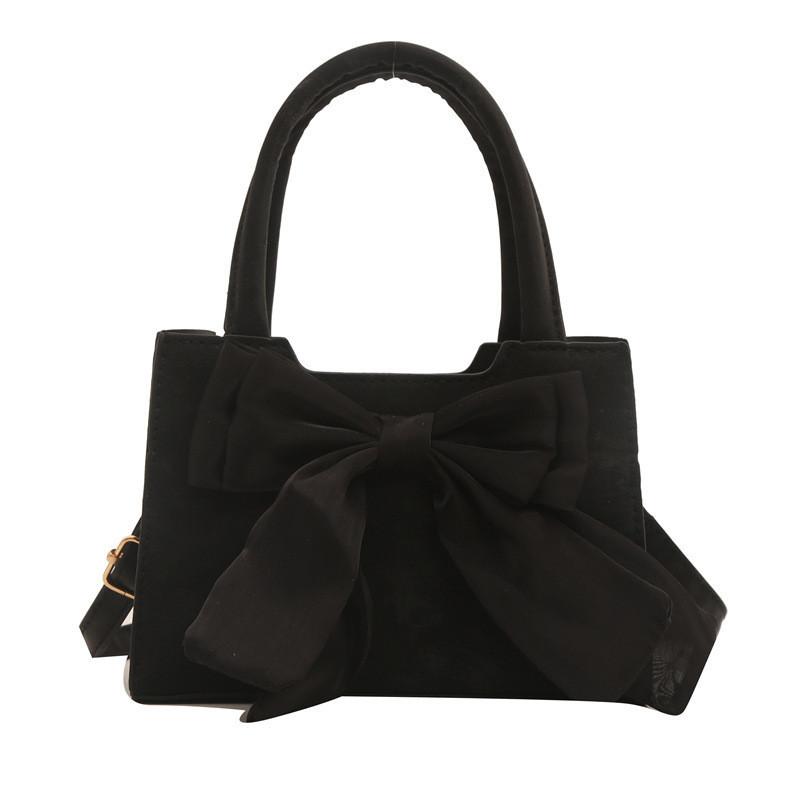 Chic Korean Style Large Capacity Bowknot Bag For Women Spring 2024 Shoulder Crossbody