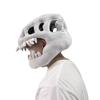 Realistic Dinosaur Skull Headgear with Easy On Off Zippered Design for Theme Event Halloween Cosplay Party Dressingup