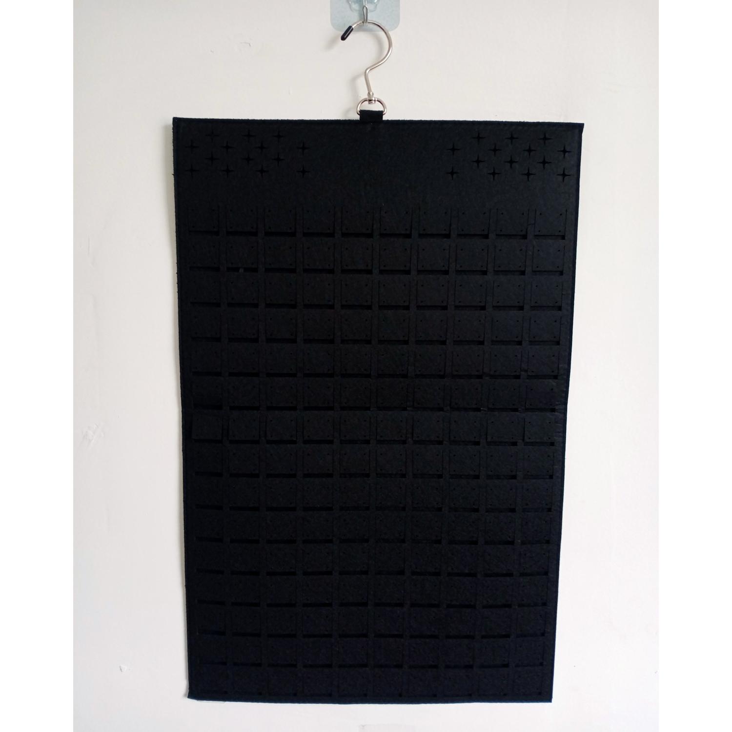 Органайзер для хранения украшений, Настенный органайзер для украшений, Двусторонний дисплей-органайзер для сережек, вмещающий 300 пар сережек и ожерелий