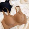 Podprsenka bez stop Ženy se scházejí bez ocelového prstenu Spodní prádlo Podzim a zima Pohodlná podprsenka Jednobarevná podprsenka Neviditelná podprsenka