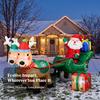 Christmas Yard Decoration | Weather-Resistant Outdoor Design, Inflatable Santa