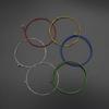 Set of 6 Guitar String Replacements Acoustic Guitar Strings Part Stainless Steel