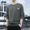 JEEP SPIRIT Men's 2025 Casual Crewneck Sweatshirt