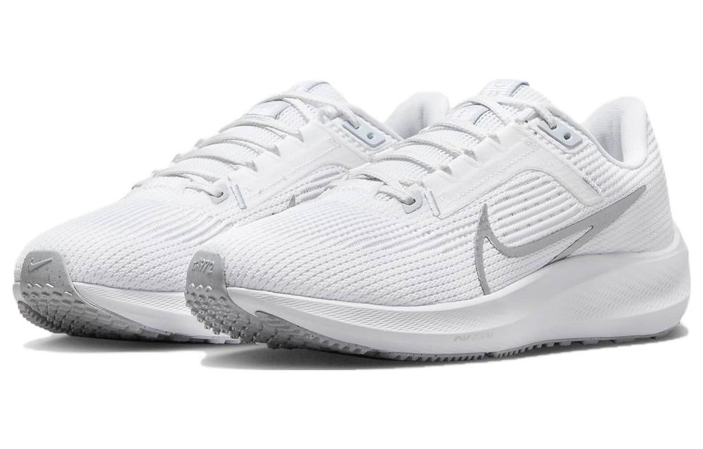 Nike Pegasus 40 White Metallic Silver Women's DV3854-101