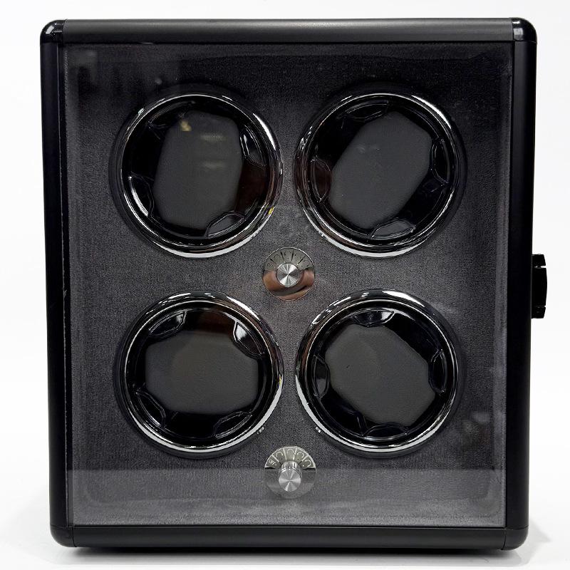 Aluminum Alloy Mechanical Watch Winder: Home Use Self-Winding Rotating Storage Box