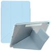 Tablet Case For iPad 10.2 (2021)/(2020)/(2019)/Air 10.5 inch (2019) Magnetic Dual Clasp PU TPU Acrylic Origami Stand Cover