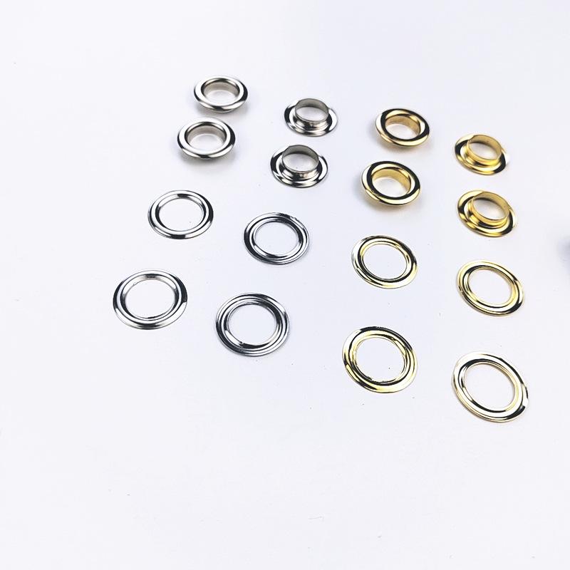 100-Piece 12mm Inner Diameter Copper Eyelet Tool Set for Bags, Clothing, Hats, Shoe Repair, Tents, and Button Accessories