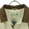 L.L.BEAN Long Sleeve Corduroy Collar Hunting Jacket XL Beige Men's Used