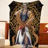 Anime R-Record o-of R-Ragnarok Throw Flannel Throw Blanket, Lightweight Cozy, Durable Washable cute Cool